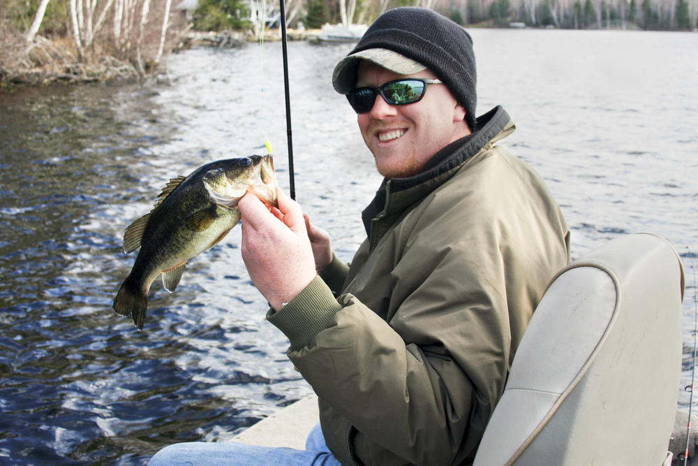 Battalion Bait Large Mouth Bass From Boat